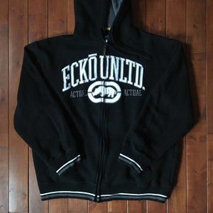 Ecko Unltd. Varsity style zip up hoodie